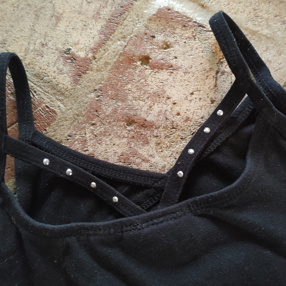 Freestyle Sleeveless Leotard Black 7/8 - Picture 3 of 4